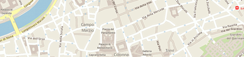 Mappa della impresa goldman corso srl a ROMA
