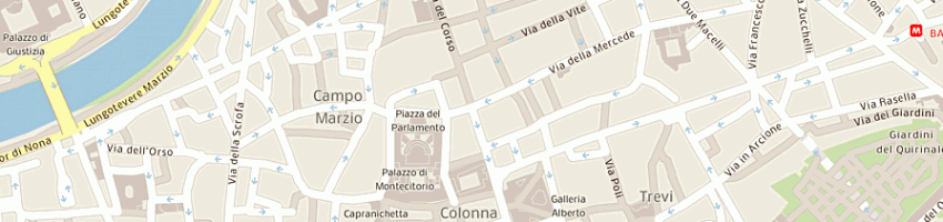 Mappa della impresa cervo srl a ROMA