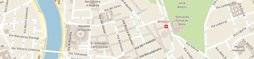 Mappa della impresa tempo libero srl a ROMA