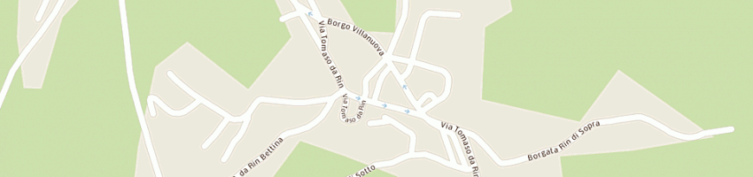 Mappa della impresa il trifoglio di da rin a e c snc a VIGO DI CADORE