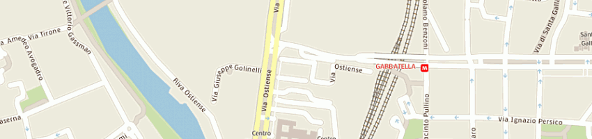 Mappa della impresa gi fast srl a ROMA