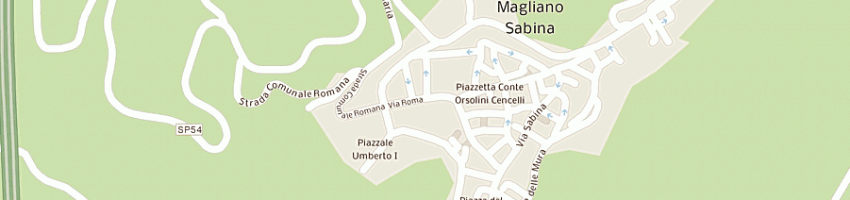 Mappa della impresa impresa pompe funebri desideri di pesciaroli diego a MAGLIANO SABINA