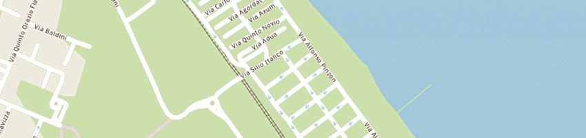 Mappa della impresa rosati giuseppe a BELLARIA IGEA MARINA
