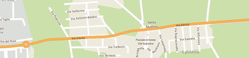 Mappa della impresa banca malatestiana credito cooperativo scrl a RIMINI