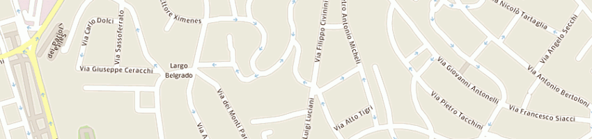 Mappa della impresa sogeco case srl a ROMA