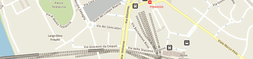Mappa della impresa giacobini srl a ROMA