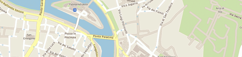 Mappa della impresa centro di studi per la storia dell'architettura a ROMA