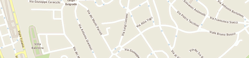 Mappa della impresa multistar srl a ROMA