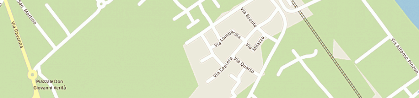 Mappa della impresa zavoli severino a BELLARIA IGEA MARINA