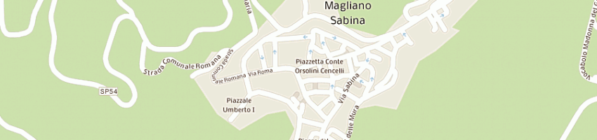 Mappa della impresa frale virgilio e c sas a MAGLIANO SABINA