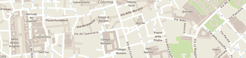Mappa della impresa le 2 emme srl a ROMA