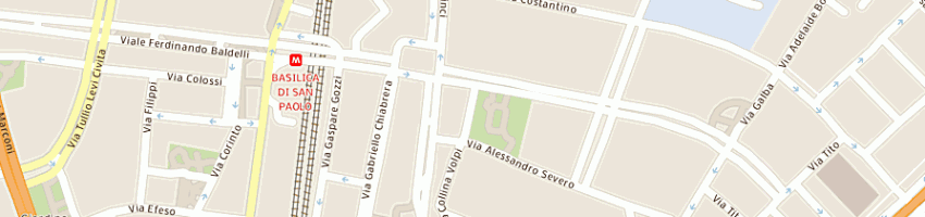 Mappa della impresa lomonaco roberto a ROMA