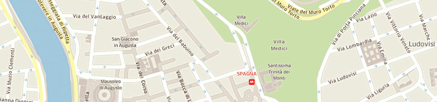 Mappa della impresa alinari fratelli a ROMA