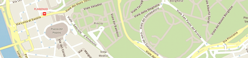 Mappa della impresa societa' ginnastica roma a ROMA