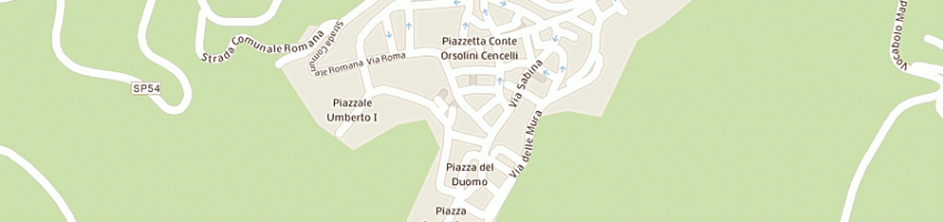 Mappa della impresa partito democratico della sinistra a MAGLIANO SABINA