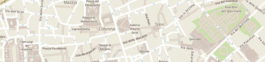 Mappa della impresa bar centralissimo a ROMA
