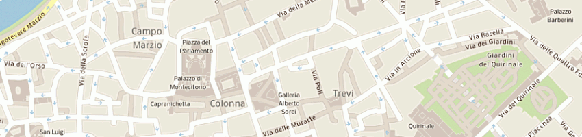 Mappa della impresa api-colf a ROMA