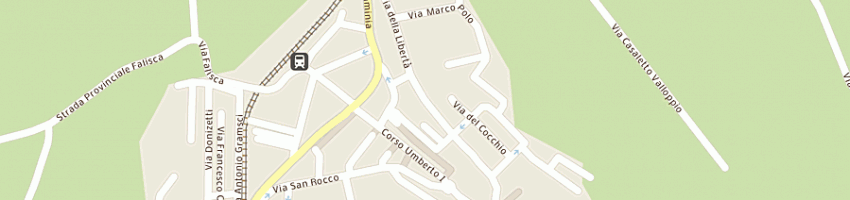 Mappa della impresa casa pulce srl a RIGNANO FLAMINIO