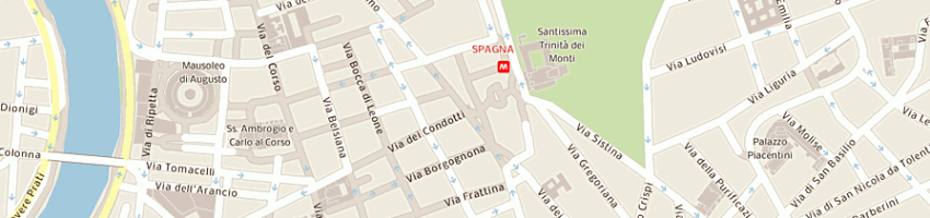 Mappa della impresa elidir a ROMA