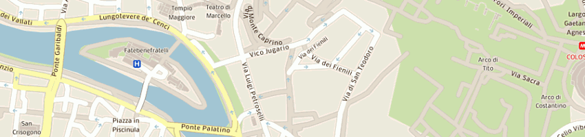 Mappa della impresa a a sas di achille salvagni a ROMA