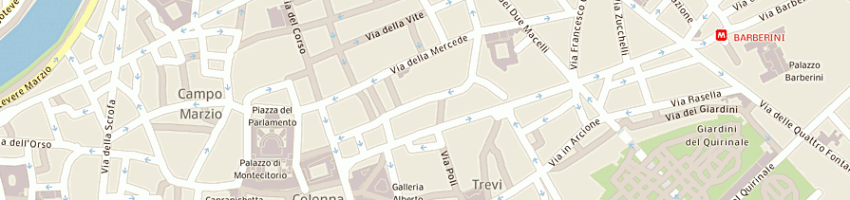 Mappa della impresa chiese non parr s claudio a ROMA