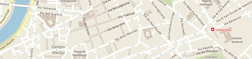 Mappa della impresa corte dei conti ufficio controllo a ROMA