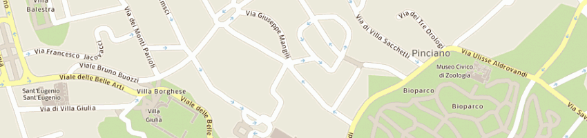Mappa della impresa tripodus gestione immobiliare srl a ROMA