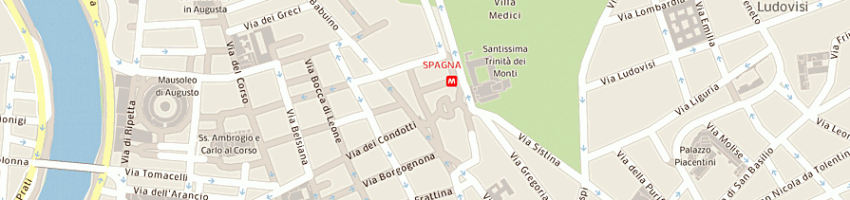 Mappa della impresa midan srl a ROMA