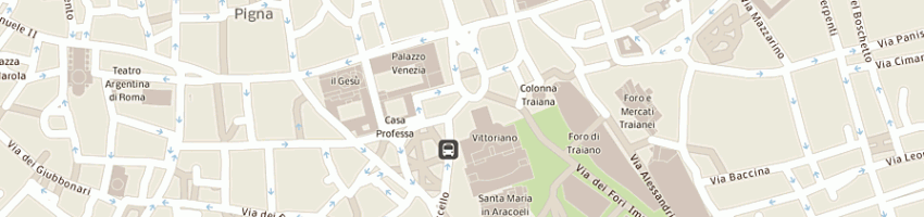 Mappa della impresa THUN SHOP TUSCOLANA