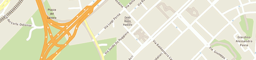 Mappa della impresa roland srl a ROMA