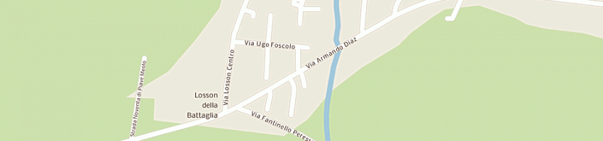 Mappa della impresa zm parrucchieri sas di zamuner martina e c a MEOLO