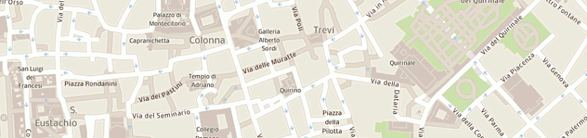 Mappa della impresa democrazia e' liberta' a ROMA