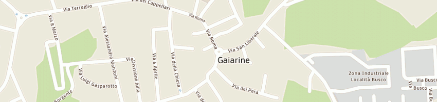 Mappa della impresa celco profil srl a GAIARINE