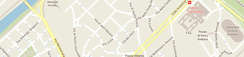 Mappa della impresa ciaccia costruzioni srl a ROMA