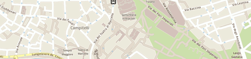 Mappa della impresa zetema progetto cultura srl a ROMA