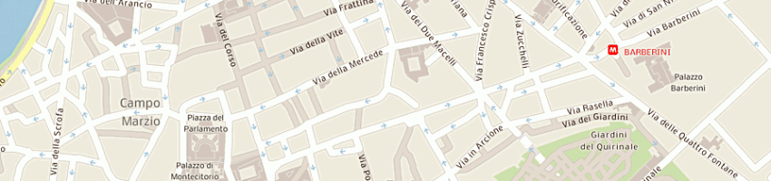 Mappa della impresa subrizi david a ROMA