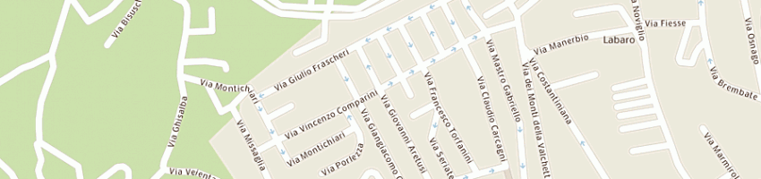 Mappa della impresa ima srl a ROMA