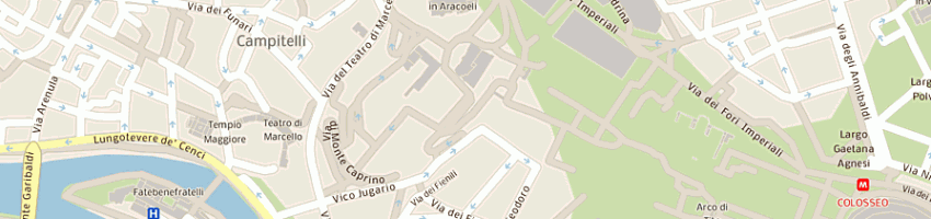 Mappa della impresa comune di roma ragioneria generale a ROMA