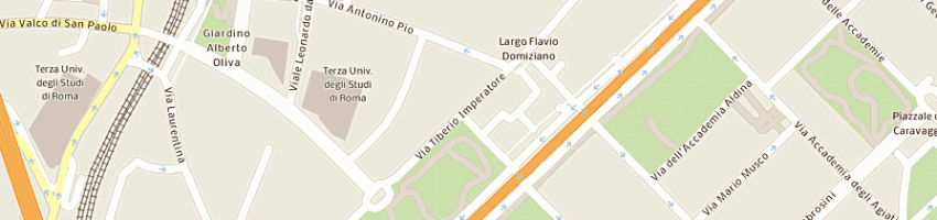 Mappa della impresa ram di mazzetta domenico e di battista roberto snc a ROMA