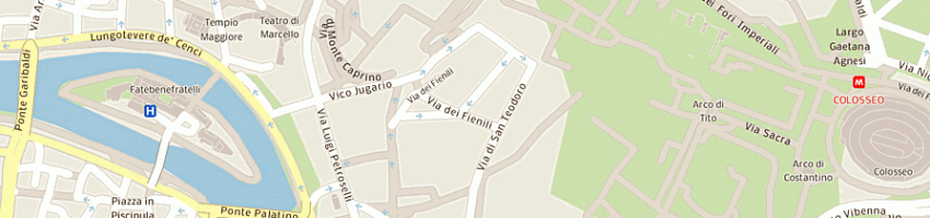 Mappa della impresa film service srl a ROMA