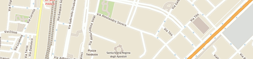 Mappa della impresa societa'san paolo a ROMA