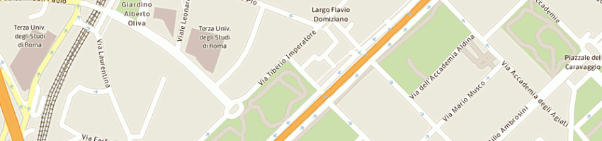Mappa della impresa dino trasporti srl a ROMA