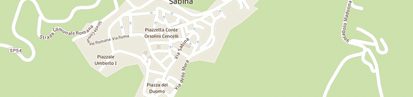 Mappa della impresa grafica sabina (snc) a MAGLIANO SABINA