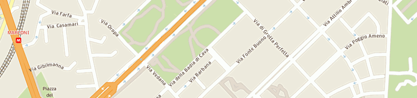 Mappa della impresa relacon - srl a ROMA