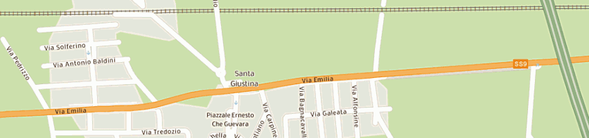 Mappa della impresa coli giancarlo a RIMINI