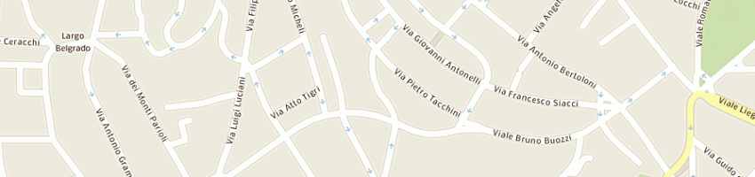 Mappa della impresa prometeo srl a ROMA