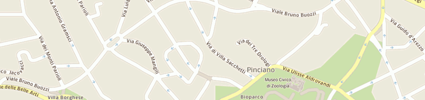 Mappa della impresa studio immobiliare la valle di la valle antonio a ROMA