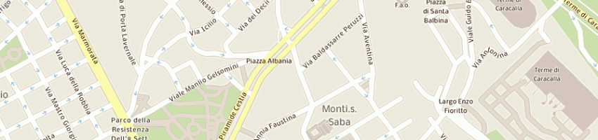 Mappa della impresa tarantino antonietta a ROMA