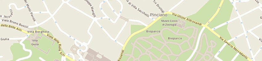Mappa della impresa aldovrandi swimming pool a ROMA