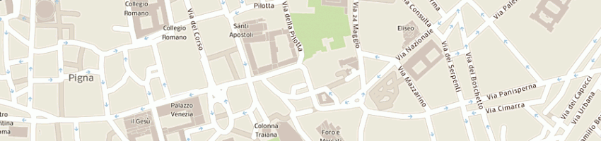 Mappa della impresa hotel pace elvezia a ROMA